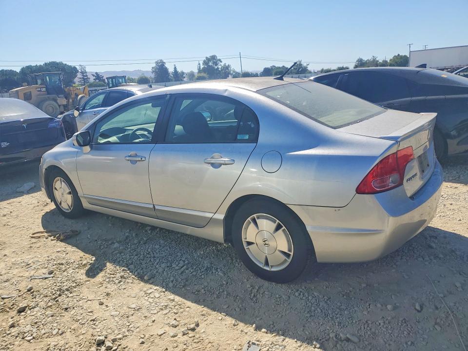 2007 Honda Civic hybrid VIN JHMFA36217S016383 COPART salvage auction — MECHANICAL, CA - DIS/DLR/EXP ONLY CLEAN TITLE, sold $500 on 2026-07-21 (photo 2)