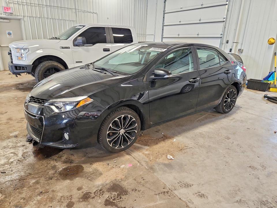 2014 Toyota Corolla VIN 5YFBURHE6EP120352 COPART salvage auction — REAR END, Mn - Cert Of Title-Salvage, sold $2,650 on 2026-07-09 (photo 1)