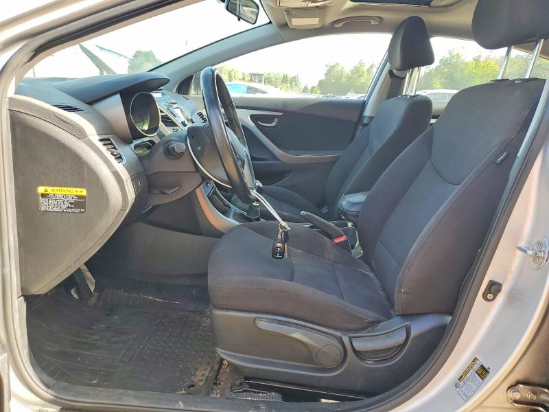 2016 Hyundai Elantra VIN KMHDH4AH2GU495659 COPART salvage auction — FRONT END, On - Permit No Brand - Unfit, sold $1,100 on 2026-07-14 (photo 7)