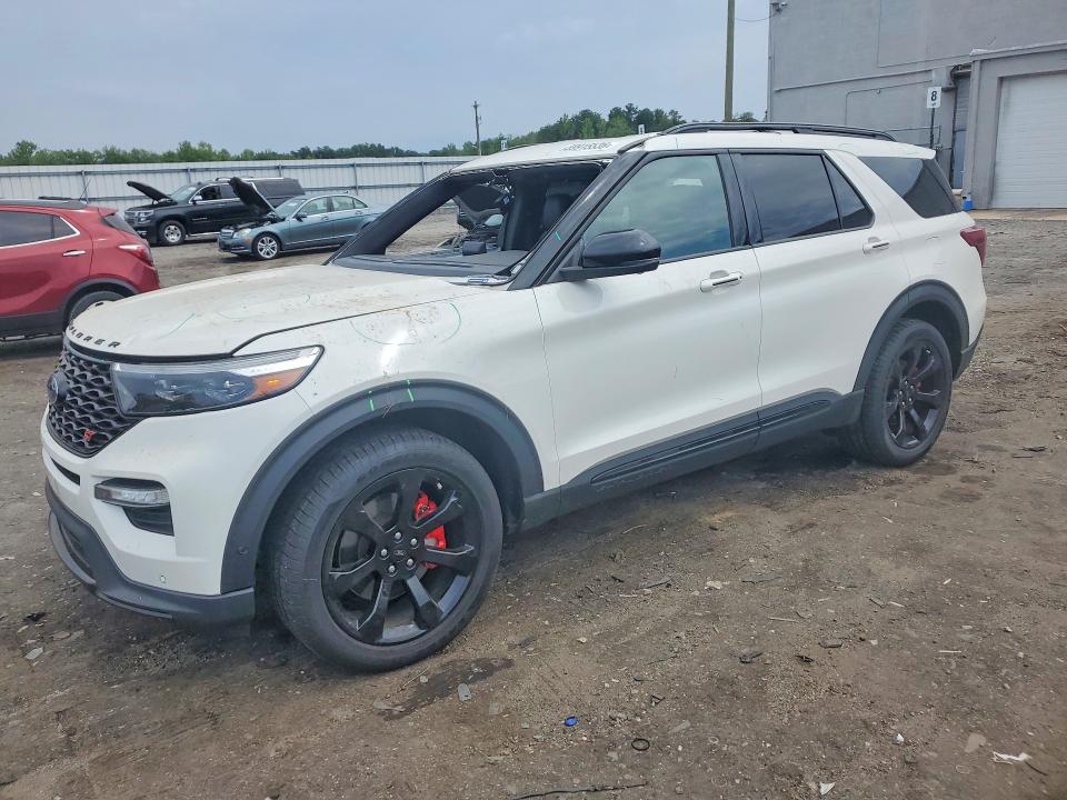 2021 Ford Explorer VIN 1FM5K8GC3MGC41395 — COPART salvage auction photo