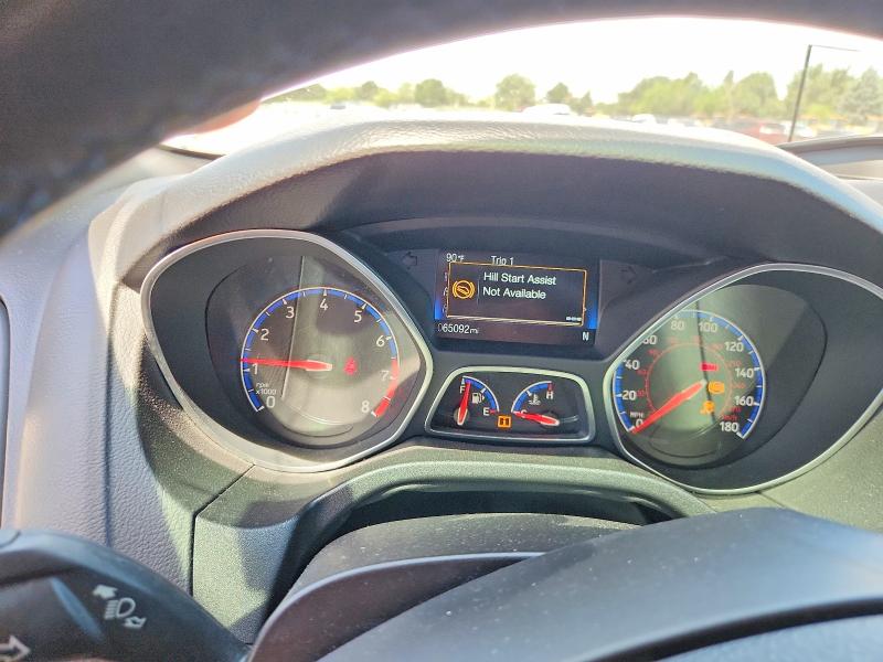 2017 Ford Focus VIN WF0DP3TH0H4125064 COPART salvage auction — SIDE, Salvage Title, sold $10,400 on 2026-09-08 (photo 9)