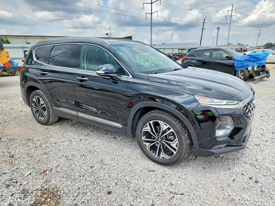 2020 Hyundai Santa fe VIN 5NMS53AA9LH248917 COPART salvage auction — MINOR DENT/SCRATCHES, Oh - Certificate Of Title (P), sold $8,600 on 2026-07-22 (photo 4)
