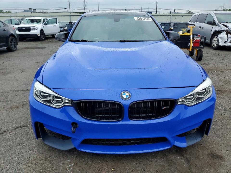 2016 BMW M3 VIN WBS8M9C52G5E68288 COPART salvage auction — ENGINE BURN, Pa - Certificate Of Salvage, sold $12,200 on 2026-08-04 (photo 5)