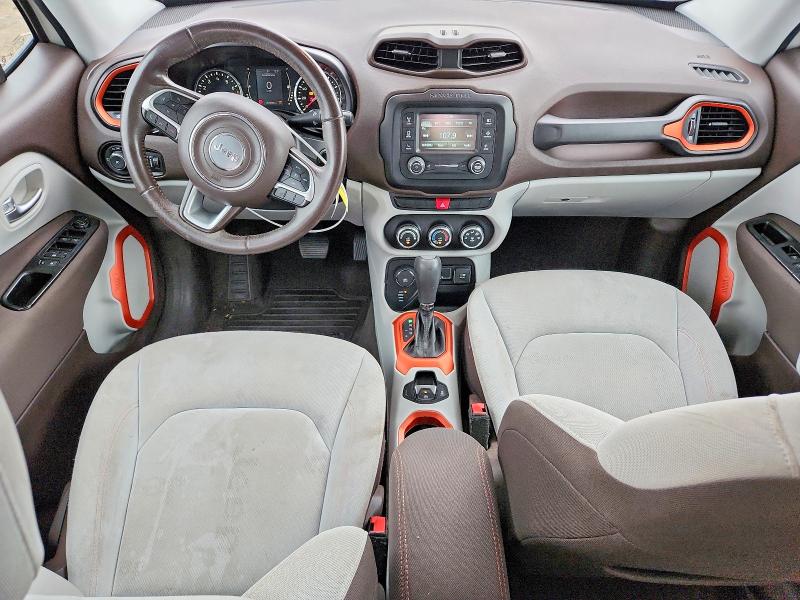 2015 Jeep Renegade VIN ZACCJBBT5FPB40917 COPART salvage auction — FRONT END, Ct - Cert Of Title-Salvage, sold $700 on 2026-07-31 (photo 8)