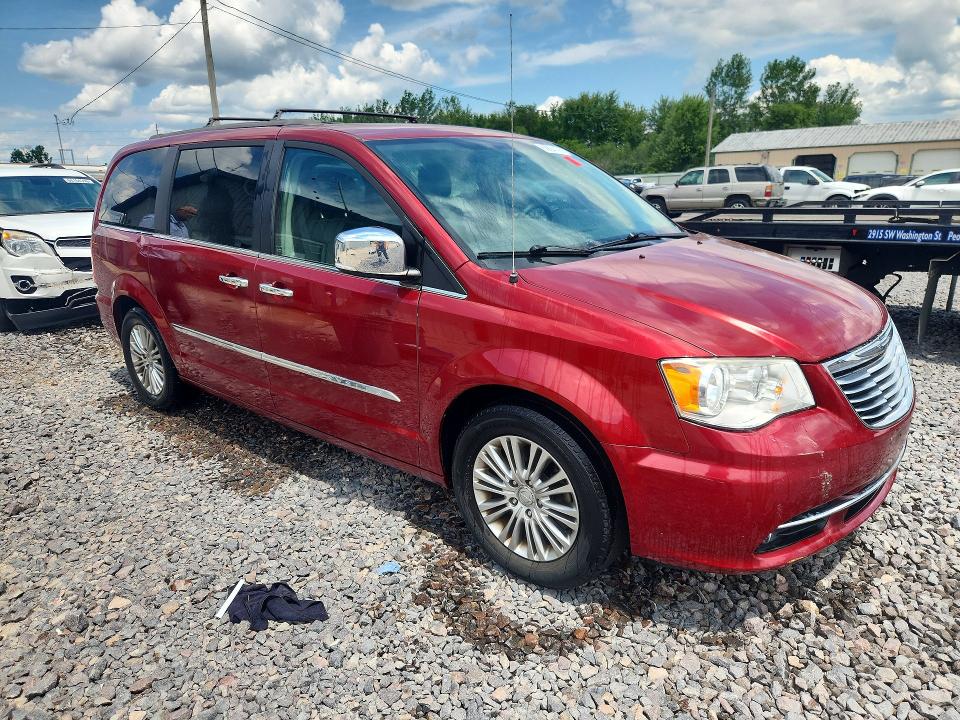 2015 Chrysler Voyager VIN 2C4RC1CGXFR574097 COPART salvage auction — FRONT END, Il - Salvage Certificate, sold $200 on 2026-08-24 (photo 4)