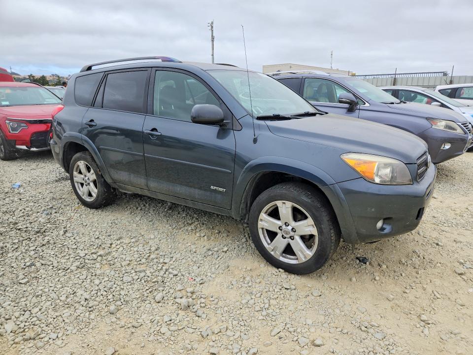 2007 Toyota Rav 4 VIN JTMZD32V275059313 COPART salvage auction — VANDALISM, Ca - Salvage Certificate, sold $525 on 2026-07-14 (photo 4)