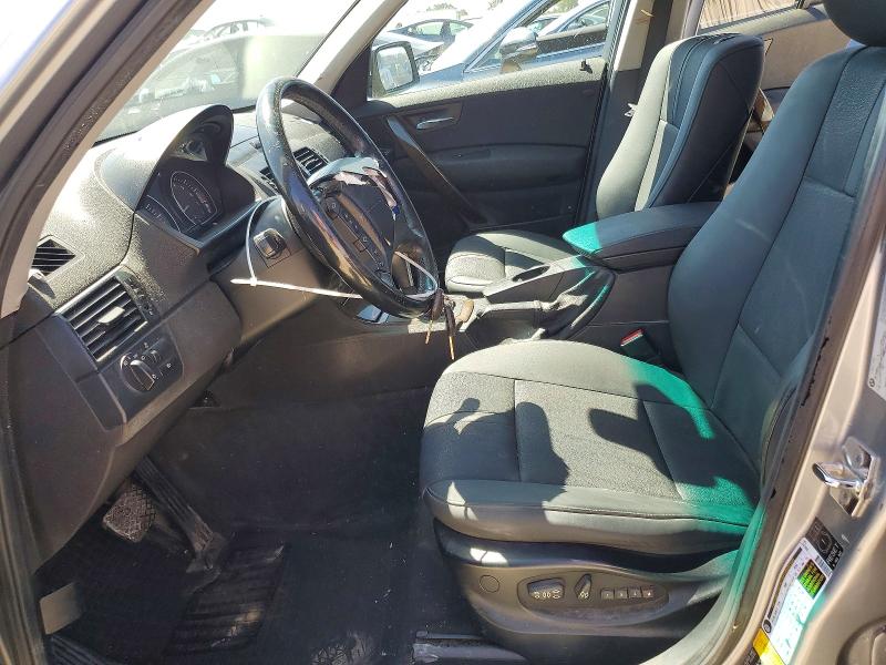 2006 BMW X3 VIN WBXPA93446WD26006 COPART salvage auction — FRONT END, CA - SALVAGE CERTIFICATE, sold $225 on 2026-07-09 (photo 7)