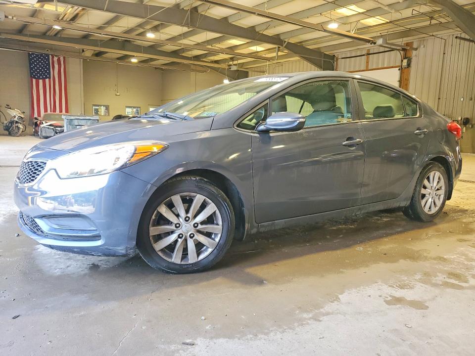2016 Kia Forte VIN KNAFX4A66G5570000 COPART salvage auction — SIDE, Pa - Certificate Of Salvage, sold $725 on 2026-07-22 (photo 1)