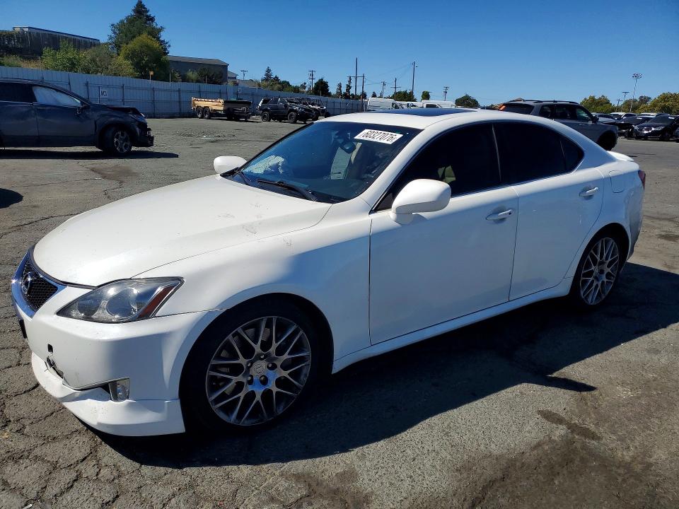 2006 Lexus Is 350 VIN JTHBE262865002569 COPART salvage auction — FRONT END, CA - SALVAGE CERTIFICATE, sold $500 on 2026-07-17 (photo 1)
