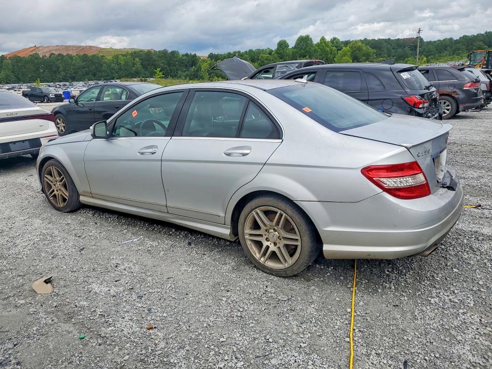 2008 Mercedes-benz C-klasse VIN WDDGF56X58R030381 COPART salvage auction — REAR END, Ga - Cert Of Title-Salvage, sold $325 on 2026-08-10 (photo 2)