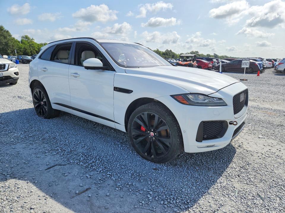 2018 Jaguar F-pace VIN SADCM2FV7JA291631 COPART salvage auction — MECHANICAL, La - Certificate Of Title, sold $3,700 on 2026-08-03 (photo 4)