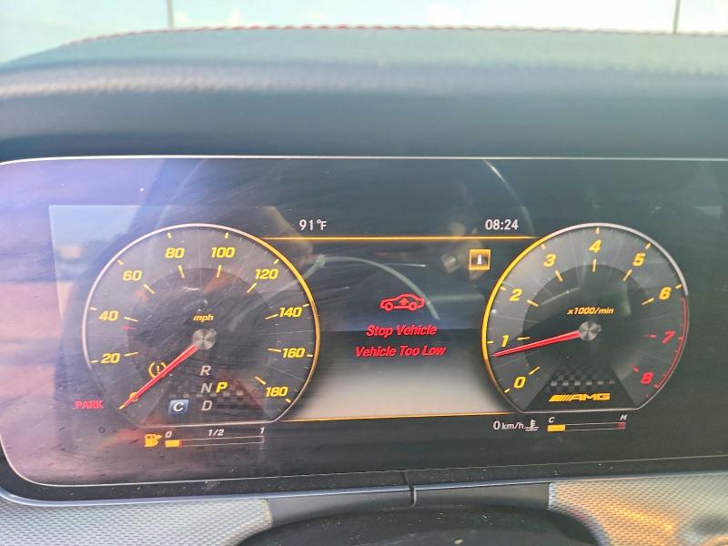 2018 Mercedes-benz E-klasse amg VIN WDDZF6EB5JA489029 COPART salvage auction — FRONT END, Fl - Certificate Of Title, sold $15,800 on 2026-08-04 (photo 9)
