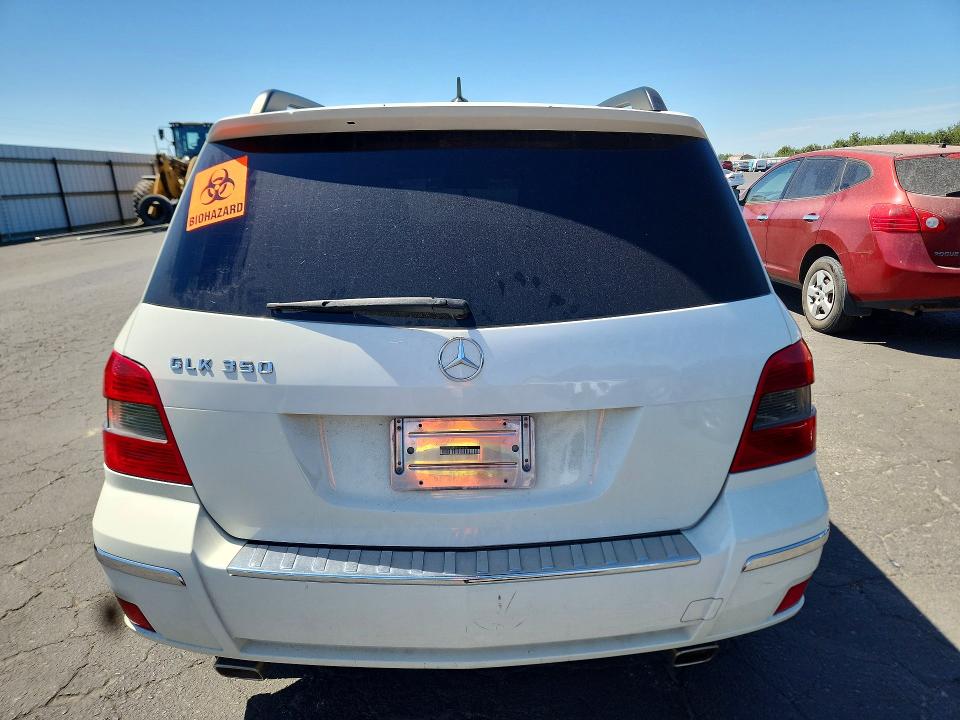 2011 Mercedes-benz Glk-class VIN WDCGG5GB5BF625678 COPART salvage auction — MECHANICAL, CA - DIS/DLR/EXP ONLY CLEAN TITLE, sold $875 on 2026-07-23 (photo 6)