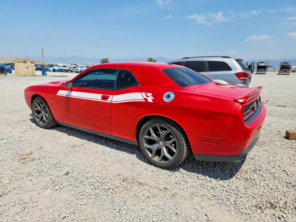 2015 Dodge Challenger VIN 2C3CDZAT3FH822301 COPART salvage auction — FRONT END, Ut - Salvage Certificate, sold $4,800 on 2026-08-21 (photo 2)