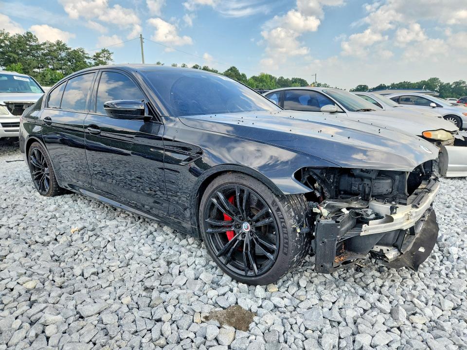 2022 BMW VIN WBS83CH03NCK38858 COPART salvage auction — FRONT END, GA - CERT OF TITLE-SALVAGE (P), sold $10,600 on 2026-07-30 (photo 4)