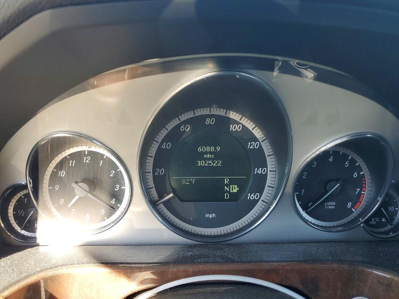 2010 Mercedes-benz E-klasse VIN WDDHF5GB5AA259543 COPART salvage auction — VANDALISM, Ca - Salvage Certificate, sold $650 on 2026-08-07 (photo 9)