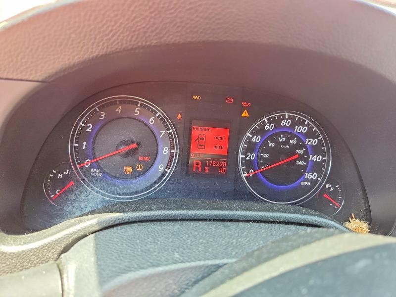 2009 Infiniti G37 VIN JNKCV61FX9M352009 COPART salvage auction — MECHANICAL, Ct - Certificate Of Title, sold $450 on 2026-07-14 (photo 9)