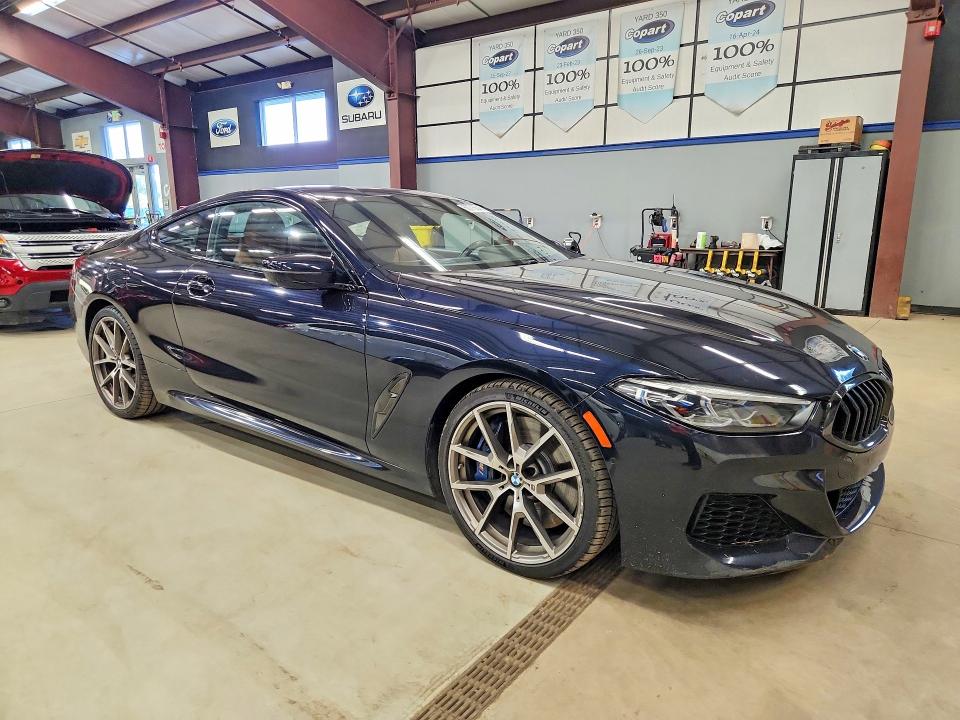 2021 BMW M8 VIN WBABC4C01MCF18917 COPART salvage auction — REAR END, CT - CERT OF TITLE-SALVAGE, sold $23,100 on 2026-08-20 (photo 4)
