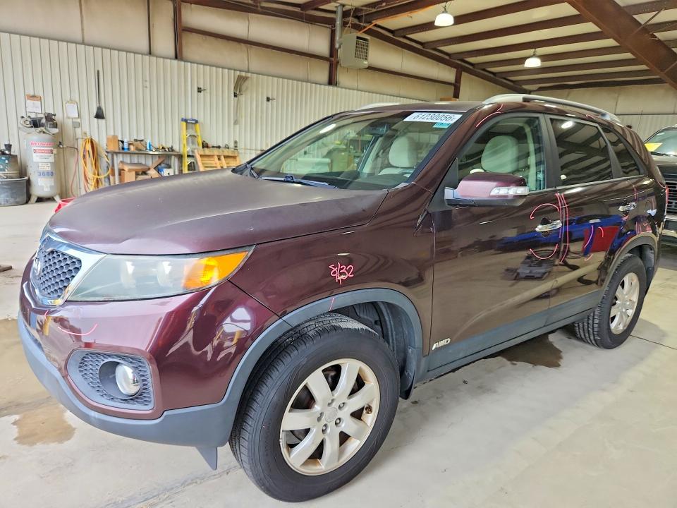 2011 Kia Sorento VIN 5XYKTCA19BG060011 COPART salvage auction — REAR END, PA - CERTIFICATE OF SALVAGE, sold $500 on 2026-07-31 (photo 1)