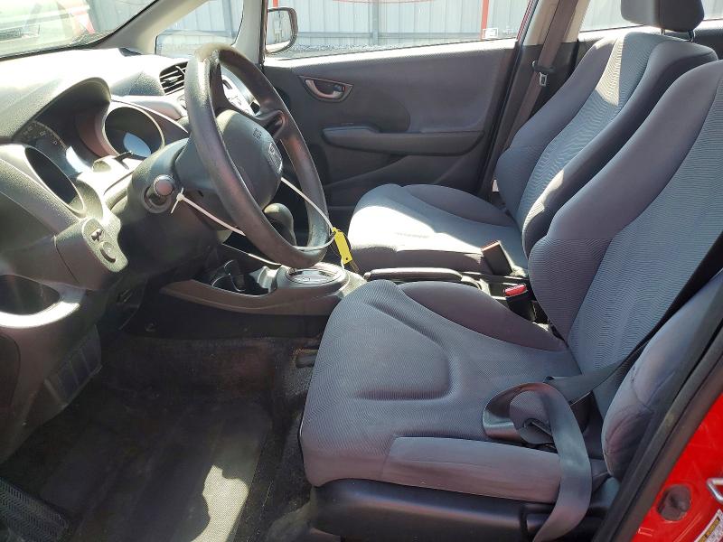 2010 Honda Fit VIN JHMGE8H28AC016790 COPART salvage auction — FRONT END, FL - CERT OF TITLE SLVG REBUILDABLE, sold $1,150 on 2026-07-27 (photo 7)