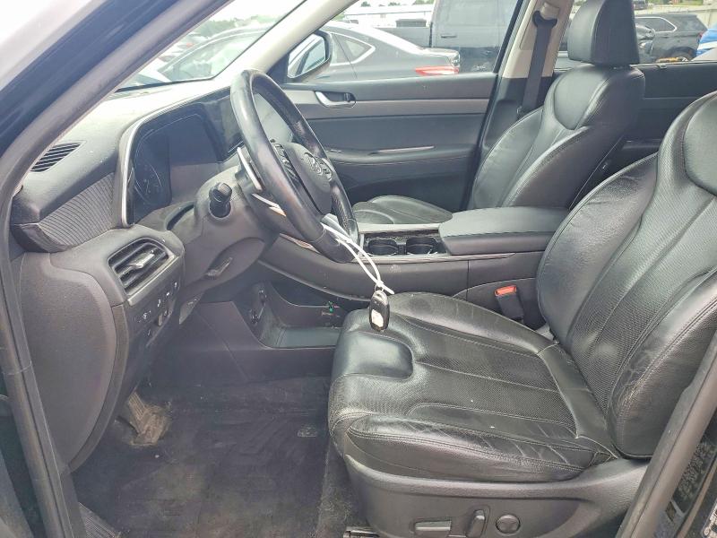 2022 Hyundai Palisade VIN KM8R4DHE2NU344122 COPART salvage auction — FRONT END, Pa - Certificate Of Salvage, sold $6,200 on 2026-07-17 (photo 7)