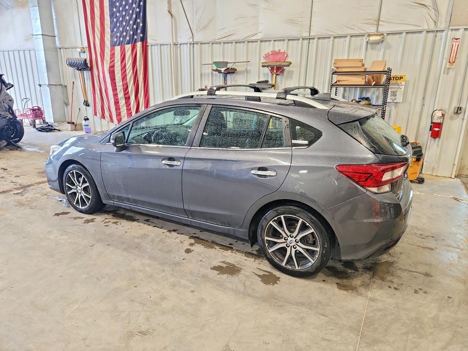 2018 Subaru Impreza VIN 4S3GTAT67J3723548 COPART salvage auction — HAIL, Salvage Title, sold $9,500 on 2026-08-11 (photo 2)