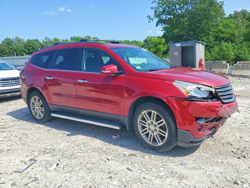 2014 Chevrolet Traverse VIN 1GNKVGKDXEJ265486 COPART salvage auction — FRONT END, MA - CERT OF TITLE-RECONSTRCTD COLL, sold $375 on 2026-07-22 (photo 4)