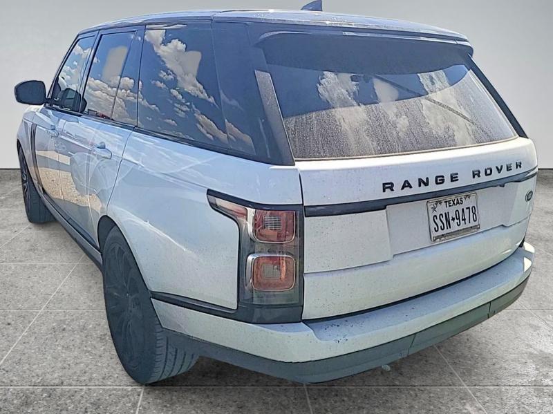 2018 Land rover RANGE ROVER VIN SALGR2RV5JA501596 COPART salvage auction — NORMAL WEAR, Tx - Certificate Of Title (P), sold $3,500 on 2026-07-30 (photo 3)