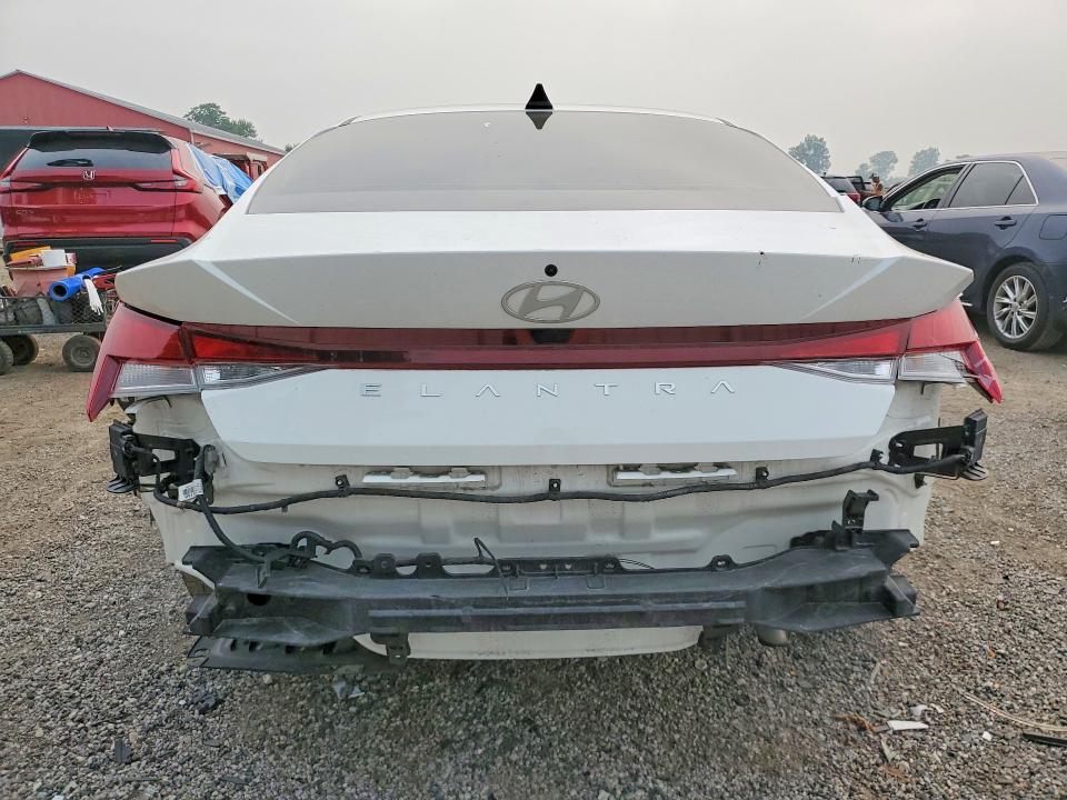 2024 Hyundai Elantra VIN KMHLM4DG8RU708286 COPART salvage auction — UNDERCARRIAGE, On - Permit No Brand - Unfit, sold $3,150 on 2026-07-28 (photo 6)