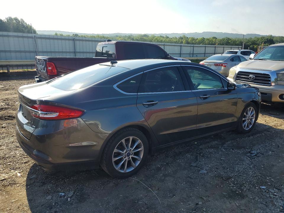2017 Ford Fusion VIN 3FA6P0HD2HR401208 COPART salvage auction — FRONT END, Va - Cert Of Title - Salvage, sold $1,750 on 2026-07-24 (photo 3)