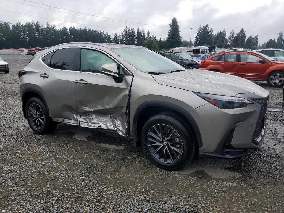 2024 Lexus Nx VIN 2T2GKCEZ9RC029741 COPART salvage auction — SIDE, WA - BILL OF SALE, sold $24,100 on 2026-07-28 (photo 4)