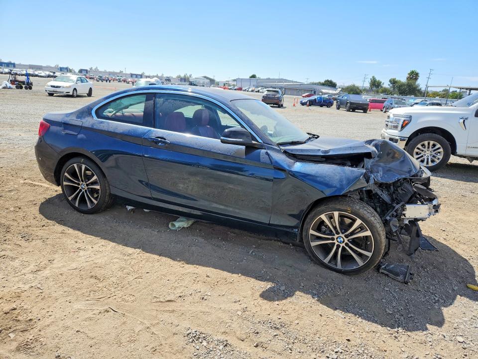 2015 BMW 2er VIN WBA1F9C5XFVW98768 COPART salvage auction — FRONT END, CA - SALVAGE CERTIFICATE, sold $125 on 2026-07-28 (photo 4)