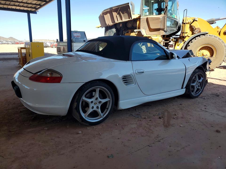 2003 Porsche Boxster VIN WP0CA29823U622773 COPART salvage auction — FRONT END, AZ - CERT OF TITLE - SALVAGE, sold $225 on 2026-07-21 (photo 3)