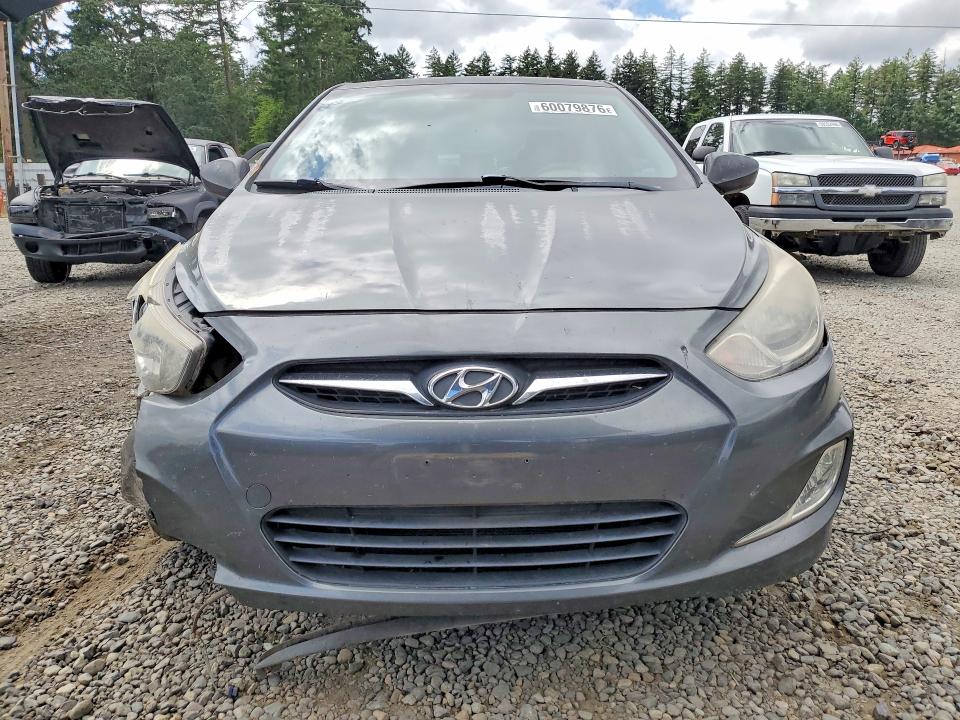 2012 Hyundai Accent VIN KMHCT4AE5CU186875 COPART salvage auction — FRONT END, Wa - Bill Of Sale, sold $100 on 2026-07-17 (photo 5)