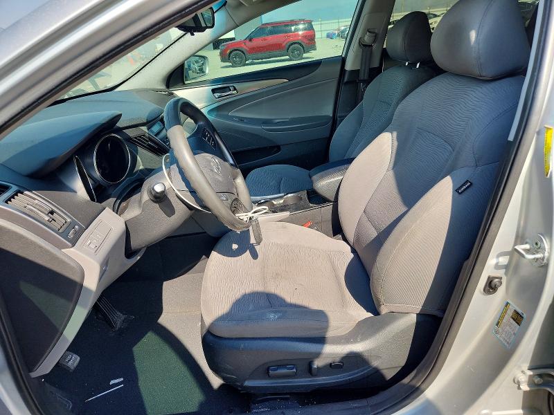 2012 Hyundai Sonata VIN KMHEC4A48CA020397 COPART salvage auction — FRONT END, UT - SALVAGE CERTIFICATE, sold $150 on 2026-07-24 (photo 7)