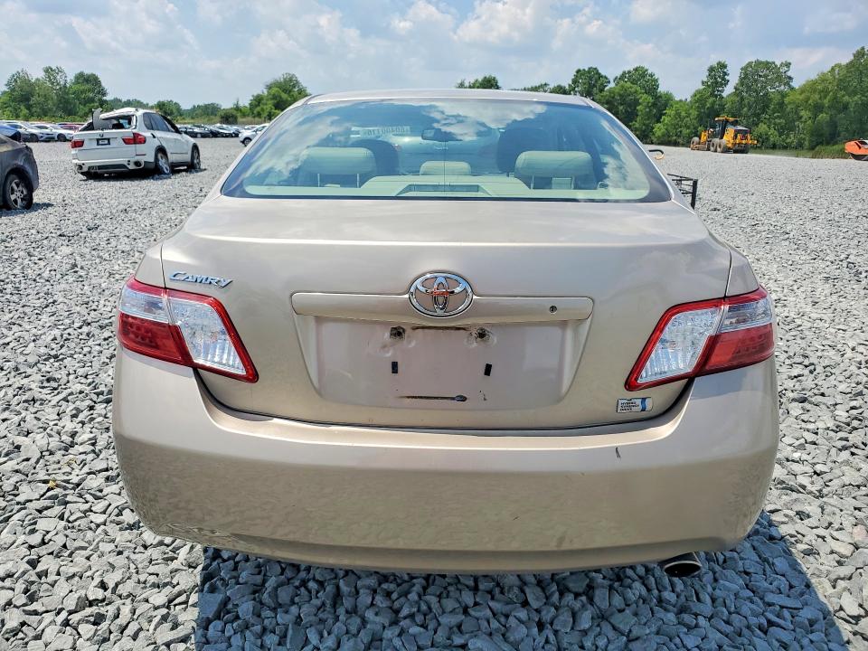 2007 Toyota Camry hybrid VIN JTNBB46K073027643 COPART salvage auction — MINOR DENT/SCRATCHES, OH - CERTIFICATE OF TITLE, sold $1,200 on 2026-07-23 (photo 6)
