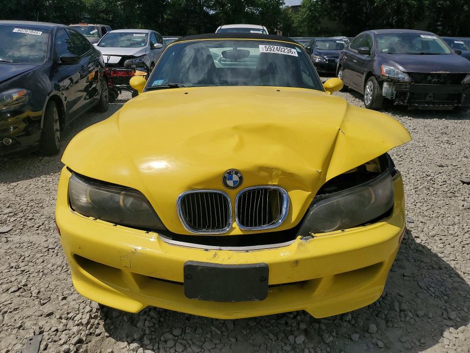 2000 BMW M3 VIN WBSCK9343YLC92002 COPART salvage auction — FRONT END, MA - CERT OF TITLE-RECONSTRCTD COLL, sold $5,800 on 2026-07-23 (photo 5)