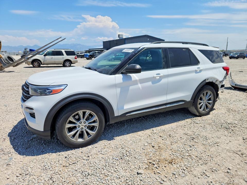 2020 Ford Explorer VIN 1FMSK8DH3LGB41833 — COPART salvage auction photo