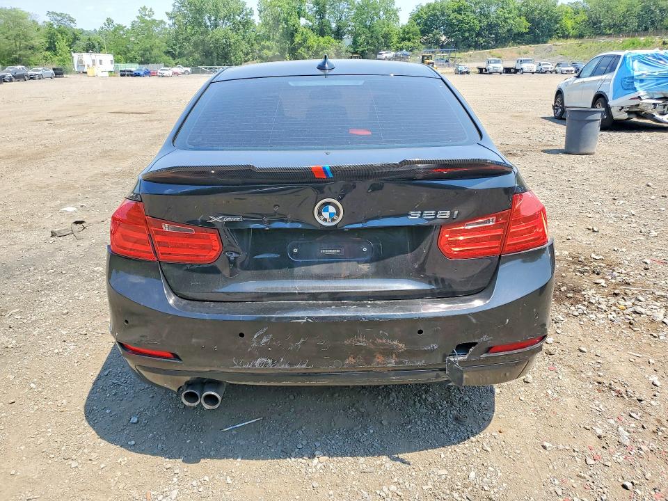 2015 BMW 3er VIN WBA3B5C54FF960016 COPART salvage auction — REAR END, Ny - Mv-907A Salvage Certificate, sold $1,750 on 2026-08-03 (photo 6)