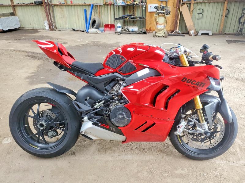2023 Ducati Panigale VIN ZDMDAGWWXPB002862 COPART salvage auction — FRONT END, ON - PERMIT IRREPAIRABLE, sold $6,600 on 2026-08-13 (photo 1)