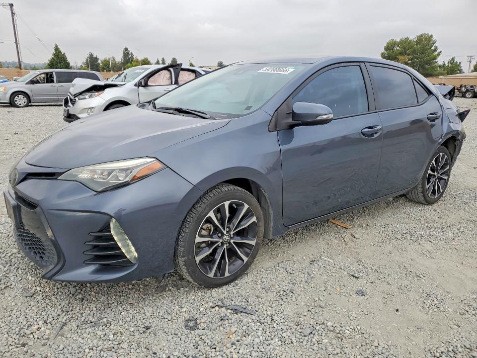 2018 Toyota Corolla VIN 5YFBURHE4JP782215 COPART salvage auction — REAR END, Ca - Salvage Certificate, sold $3,850 on 2026-07-22 (photo 1)