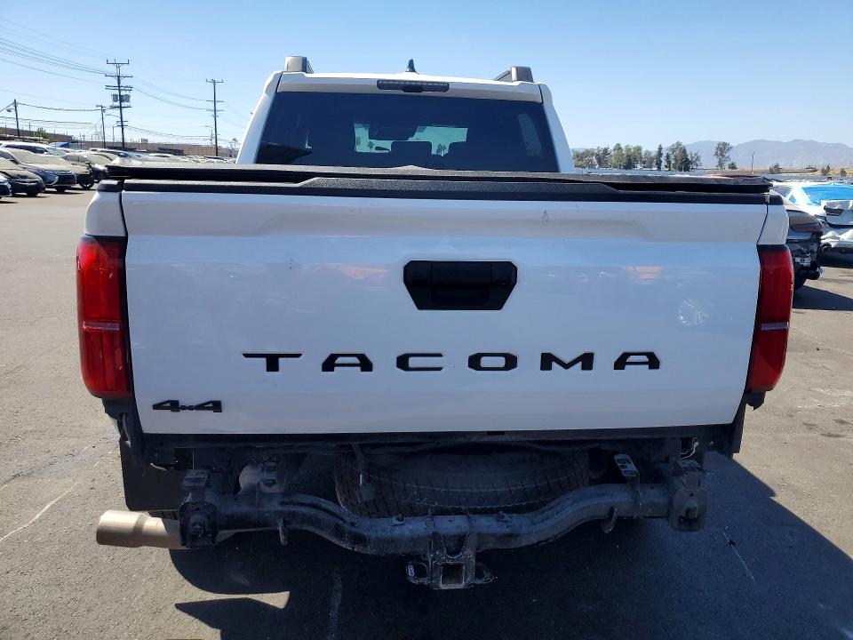 2025 Toyota Tacoma VIN 3TMLB5JN6SM202064 COPART salvage auction — FRONT END, Ca - Salvage Certificate, sold $22,300 on 2026-08-24 (photo 6)