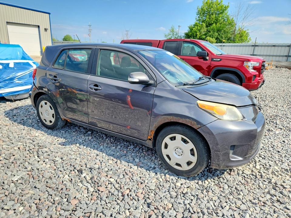 2010 Scion Xd VIN JTKKU4B40AJ055573 COPART salvage auction — REAR END, WI - CERT OF TITLE-REBUILT SALVAGE, sold $525 on 2026-07-27 (photo 4)