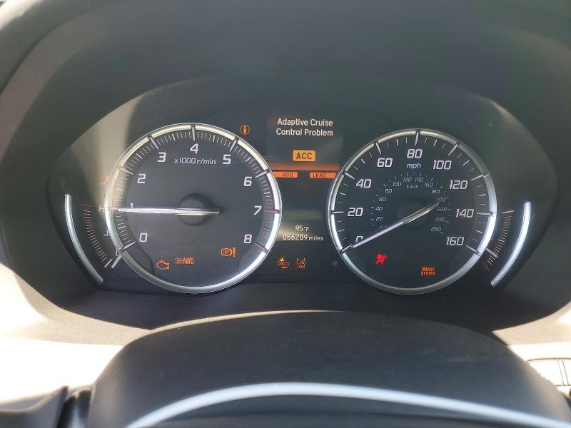 2020 Acura Mdx VIN 5J8YD4H8XLL001119 COPART salvage auction — FRONT END, Ca - Salvage Certificate, sold $3,000 on 2026-07-29 (photo 9)