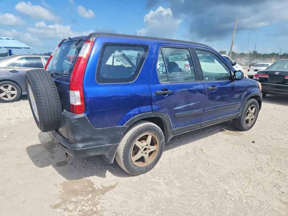 2006 Honda Cr-v VIN JHLRD78526C043205 COPART salvage auction — MINOR DENT/SCRATCHES, Fl - Cert Of Title-Rebuilt (P), sold $250 on 2026-07-21 (photo 3)
