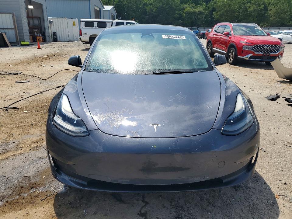 2022 Tesla Model 3 VIN 5YJ3E1EA5NF291075 COPART salvage auction — FRONT END, GA - CERTIFICATE OF TITLE, sold $8,100 on 2026-07-27 (photo 5)