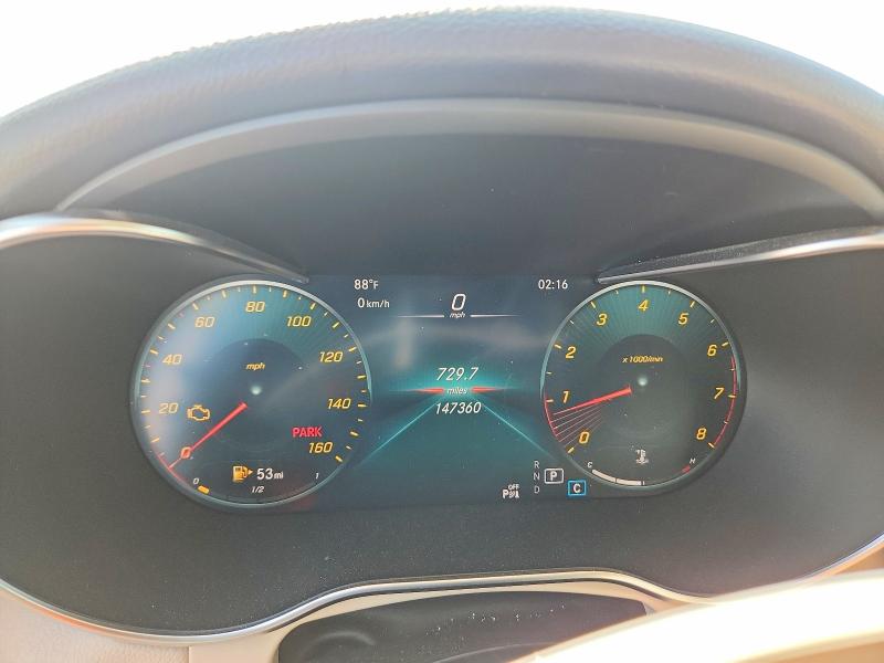 2021 Mercedes-benz Glc VIN W1N0G8DB9MV265507 COPART salvage auction — MINOR DENT/SCRATCHES, Il - Certificate Of Title (P), sold $12,800 on 2026-07-28 (photo 9)