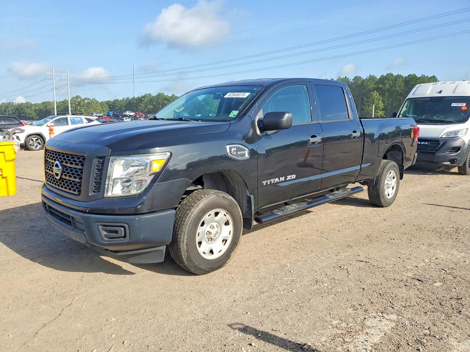 2017 Nissan TITAN VIN 1N6BA1F13HN512990 COPART salvage auction — MINOR DENT/SCRATCHES, La - Cert Of Title-Salvage, sold $10,100 on 2026-07-31 (photo 1)