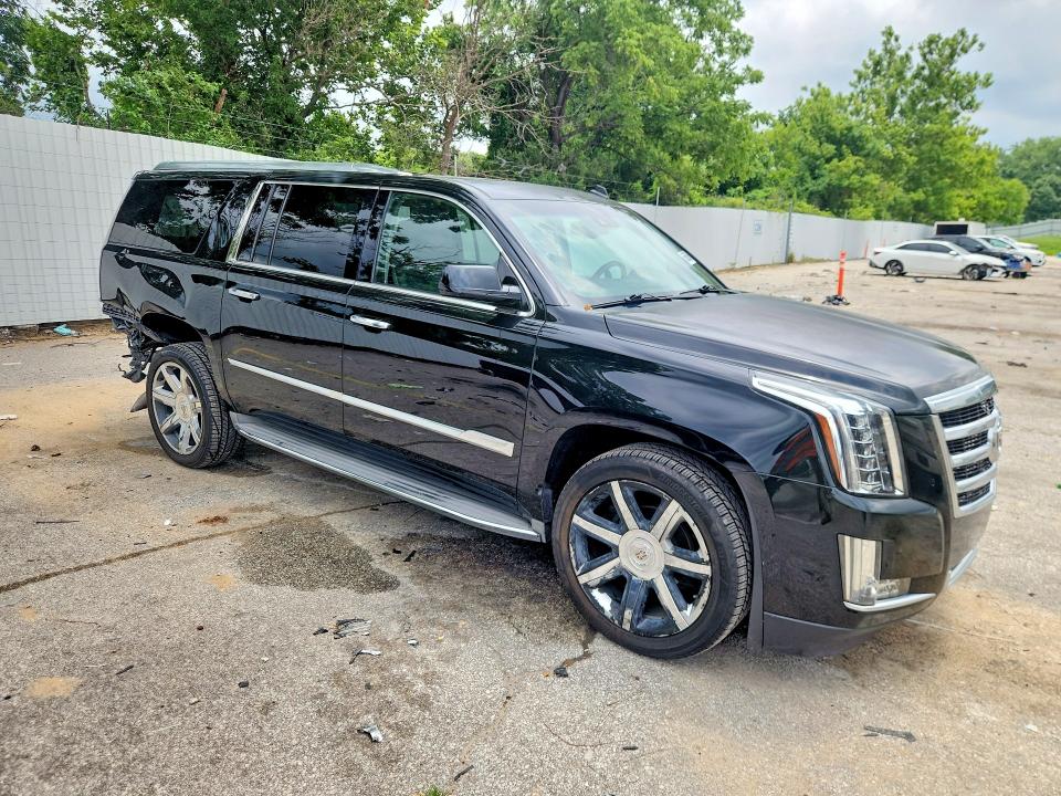 2021 Cadillac Escalade VIN 1GYS3HKJ0FR250700 COPART salvage auction — REAR END, Mo - Salvage Certificate Of Title, sold $10,400 on 2026-08-25 (photo 4)