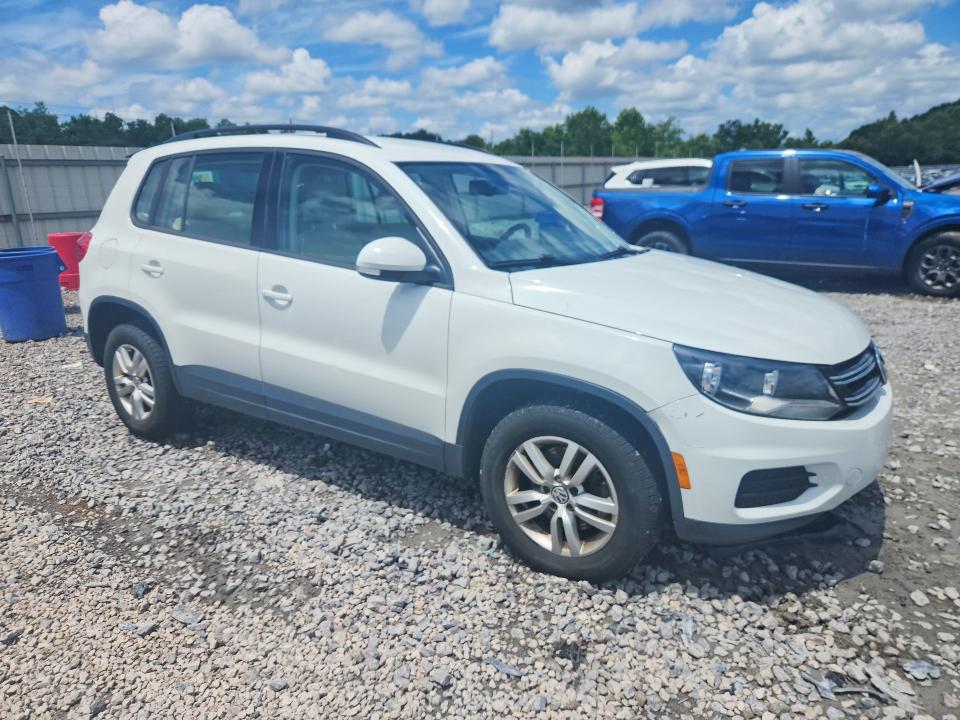 2016 Volkswagen Tiguan VIN WVGAV7AXXGW604880 COPART salvage auction — FRONT END, AL - CERT OF TITLE-SALVAGE TITLE (P), sold $2,150 on 2026-08-18 (photo 4)